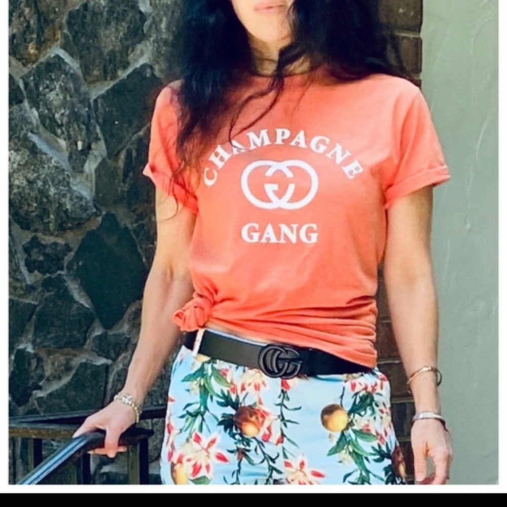 Champagne Gang Novel Tee - Picture 5 of 5